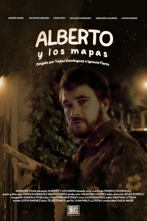 Alberto y los mapas poster