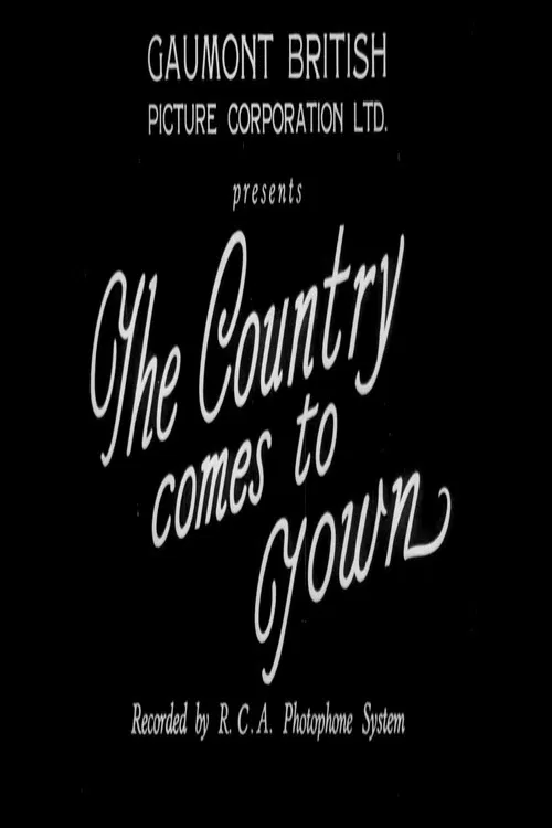 The Country Comes to Town poster