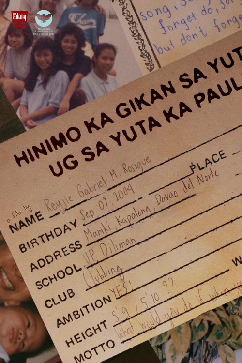 For We are Made of Earth, and To Earth We Will Return poster