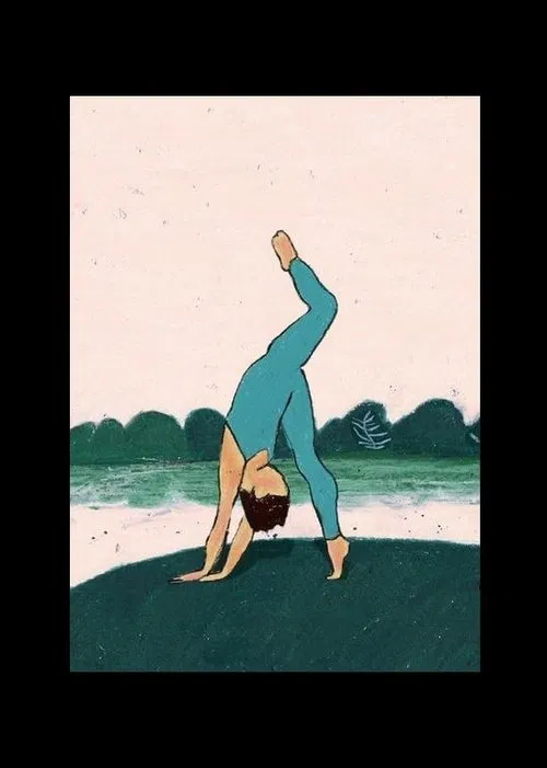 Sentimental stroll poster