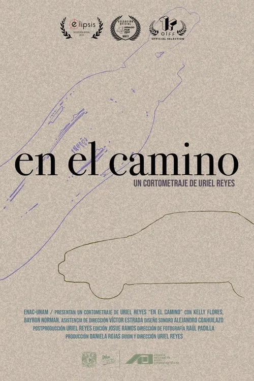 En el camino poster