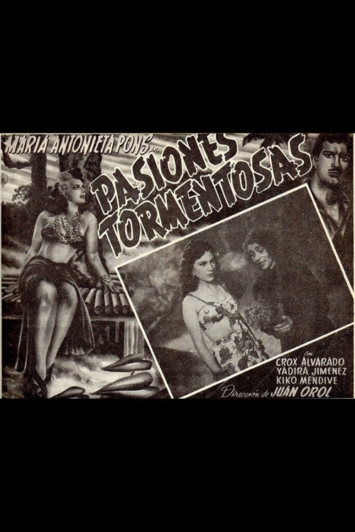 Pasiones tormentosas poster