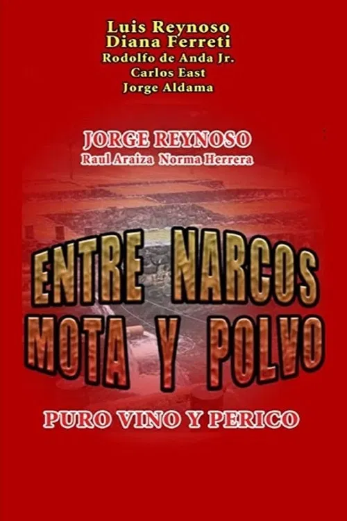 Entre narcos, mota y polvo poster