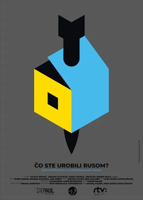 What have you done to the Russians? poster