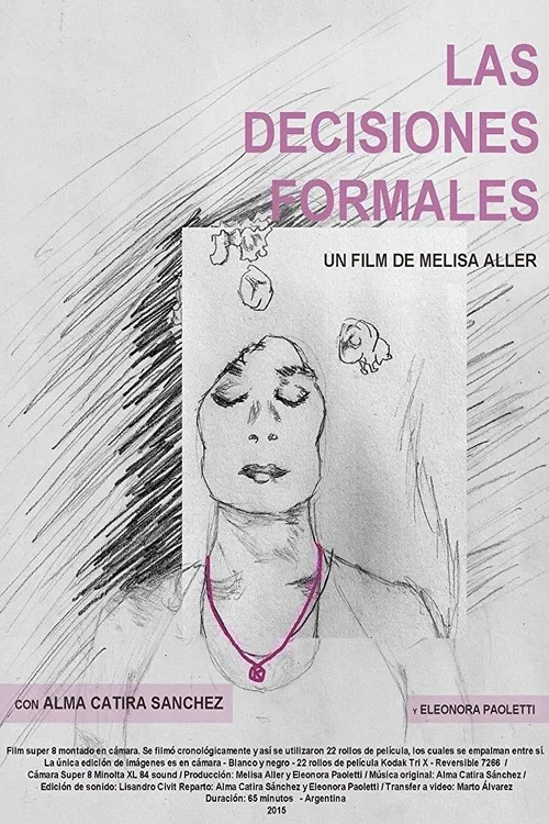 Las decisiones formales poster