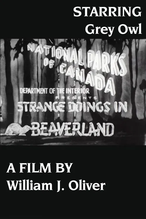 Strange Doings in Beaverland poster