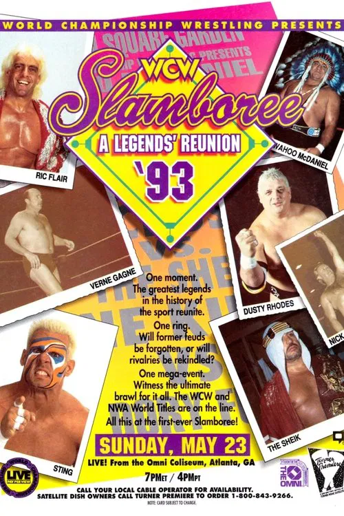 WCW Slamboree 1993 poster