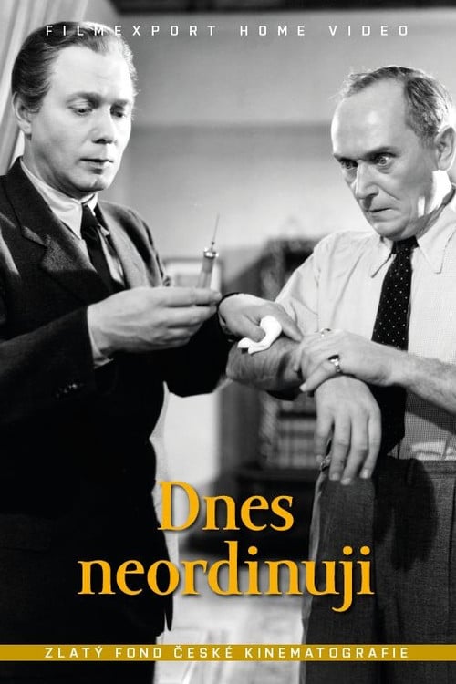 Dnes neordinuji poster
