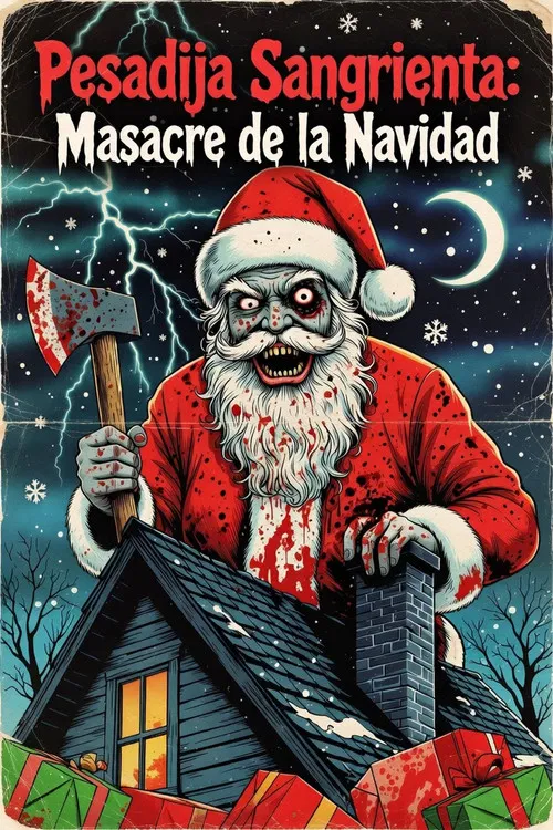 Bloody Nightmare: Christmas massacre poster
