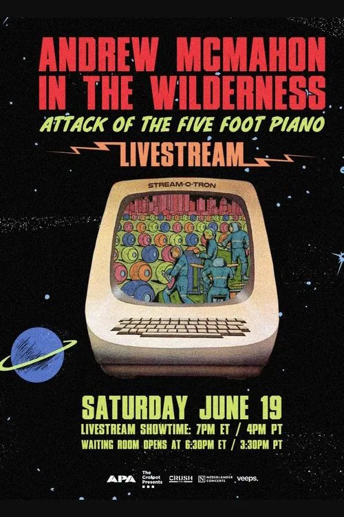 Andrew McMahon in the Wilderness - Attack of the Five Foot Piano poster