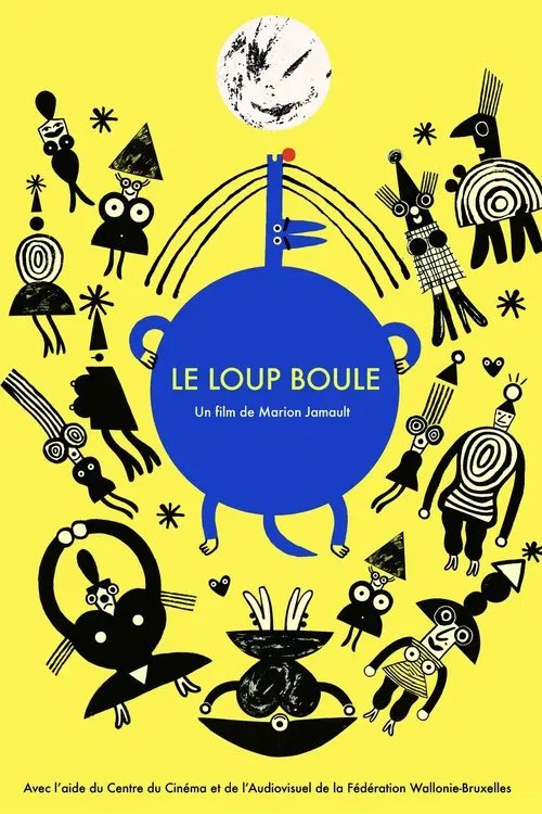 Le loup boule poster