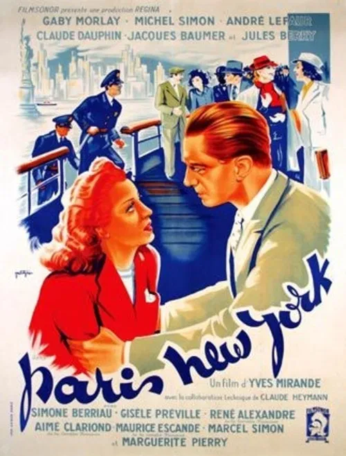 Paris - New-York poster