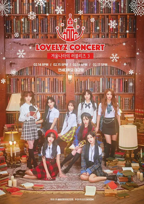2019 LOVELYZ Concert "Lovelyz in Winterland 3" poster