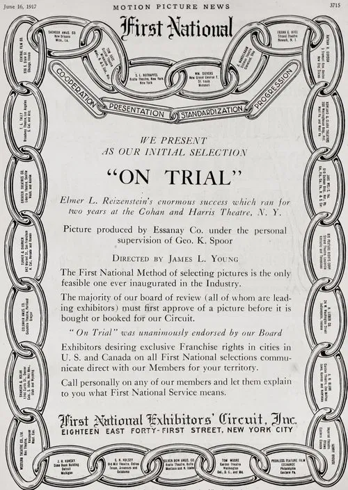 On Trial poster