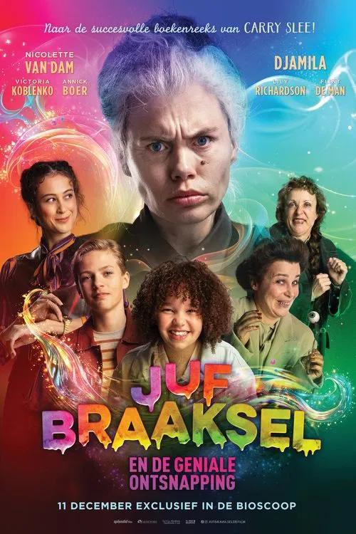 Juf Braaksel en de geniale ontsnapping poster