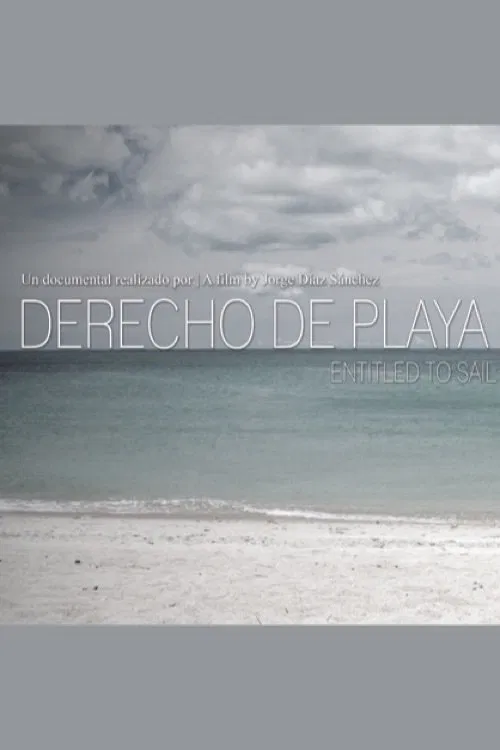 Derecho de playa poster