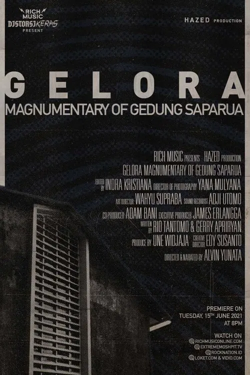 Gelora: Magnumentary Of Gedung Saparua poster