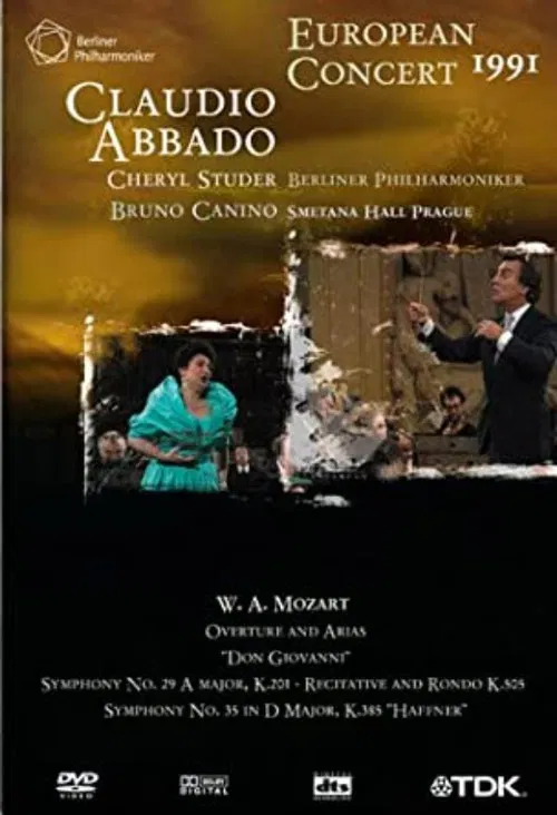 Europakonzert 1991 from Prague poster