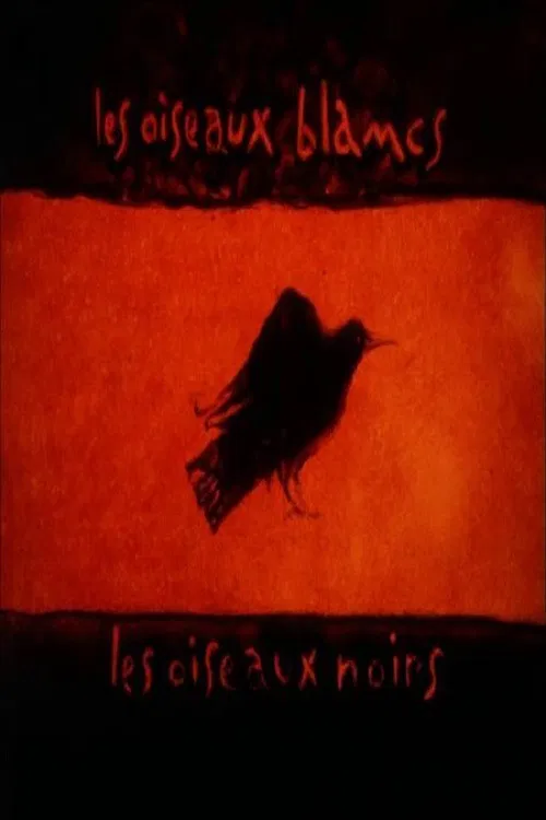 Les oiseaux blancs, les oiseaux noirs poster
