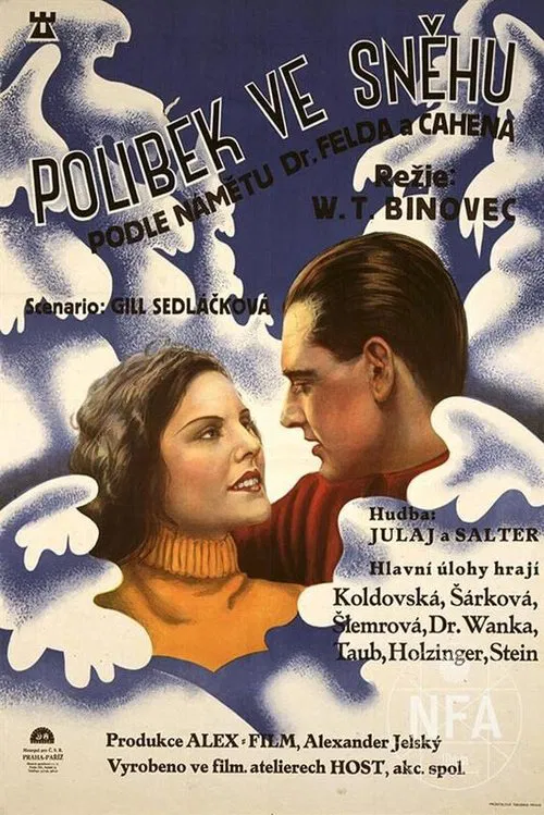 Polibek ve sněhu poster