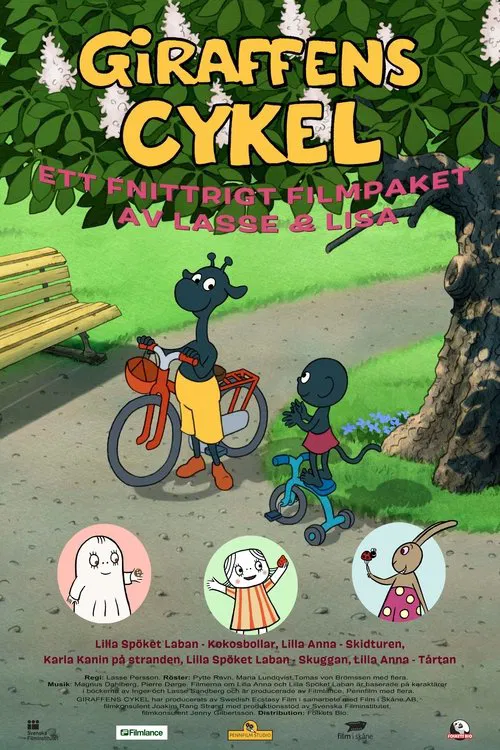 Giraffens cykel poster