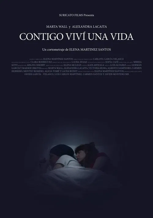 Contigo viví una vida poster