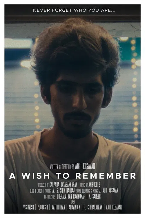 A WISH TO REMEMBER poster