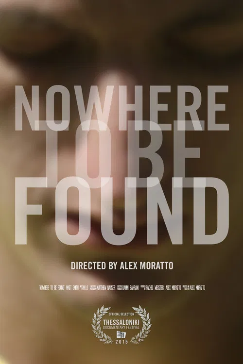 Nowhere to Be Found poster