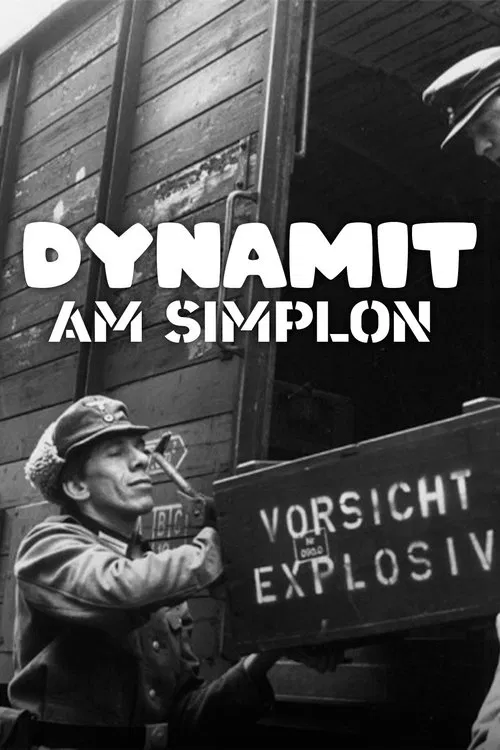 Dynamit am Simplon poster