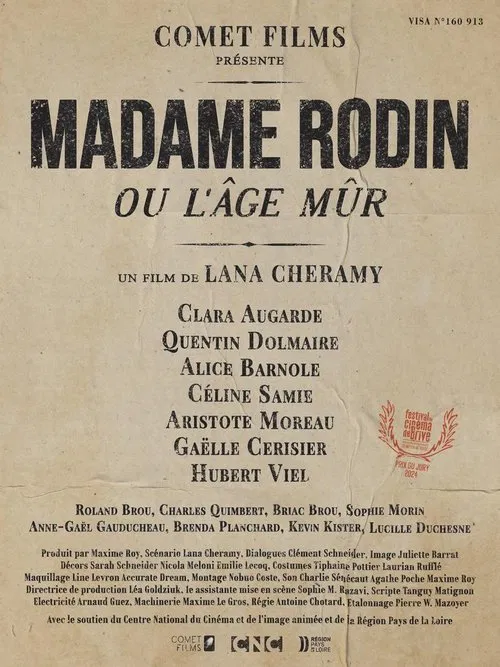 Mrs Rodin or The Age of Maturity poster