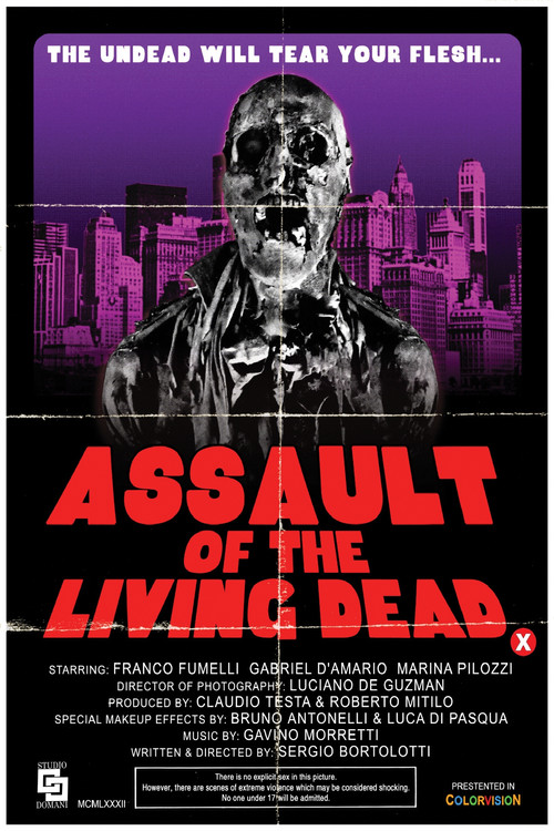 Attacco dei Morti Viventi poster