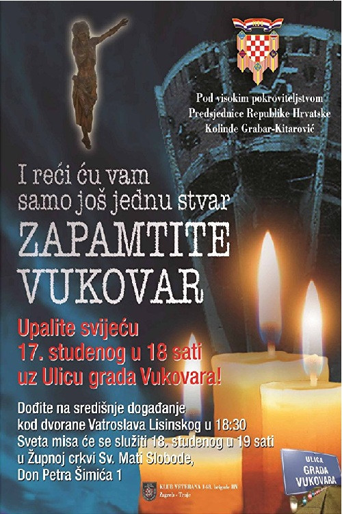 Remember Vukovar poster