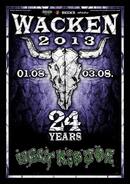 Ugly Kid Joe: live at Wacken Open Air poster