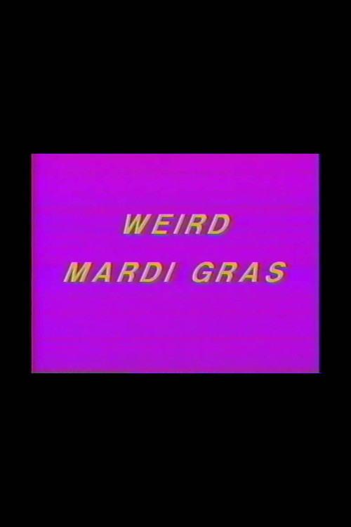 Charles Gatewood's Weird Mardi Gras poster