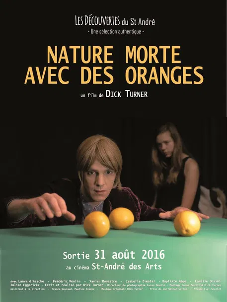 Nature morte avec des oranges poster