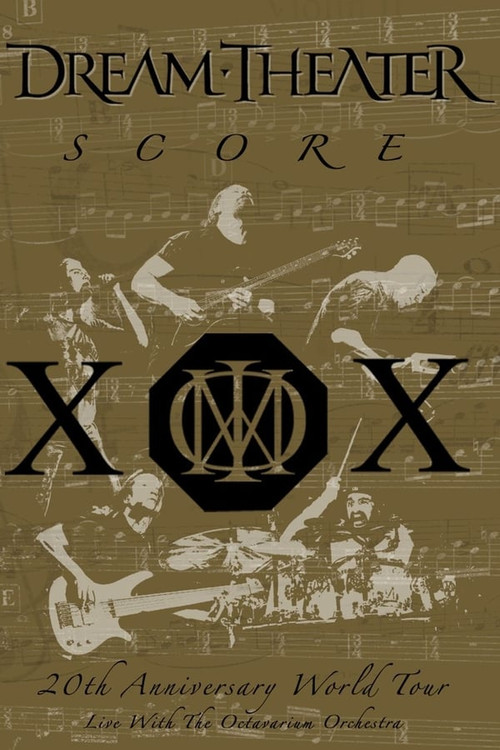 Dream Theater: Score - 20th Anniversary World Tour poster