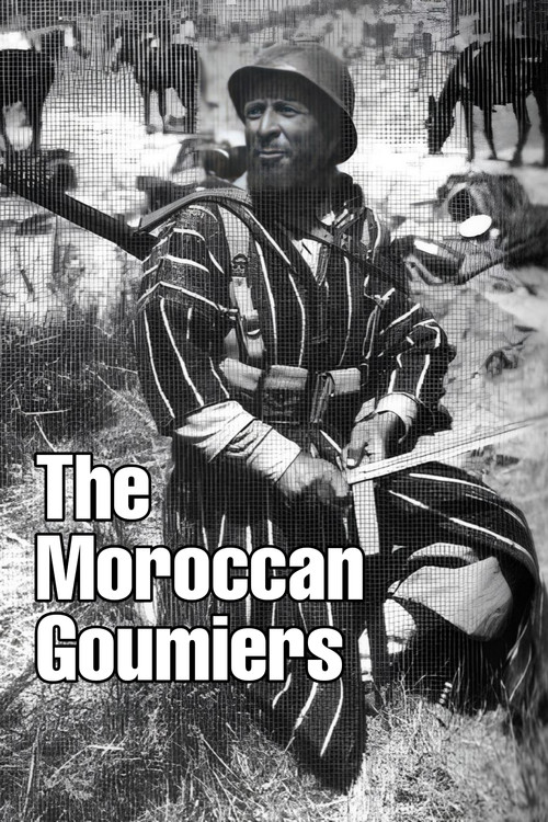 Les goumiers marocains poster
