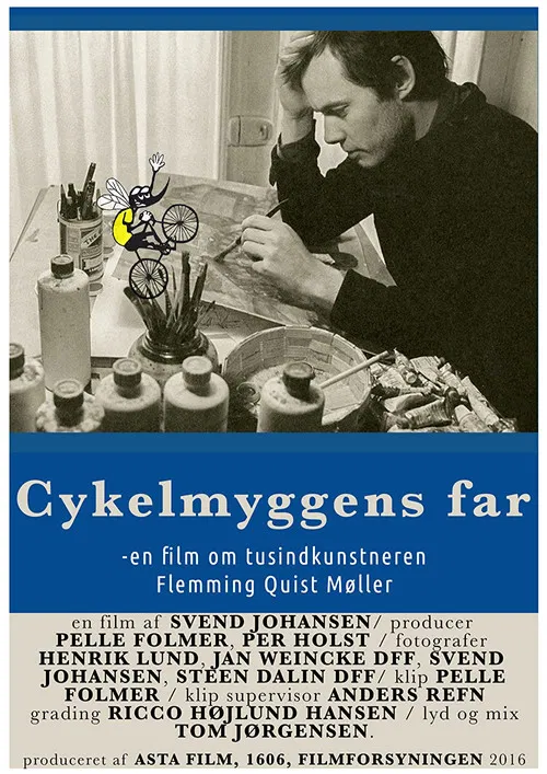 Cykelmyggens far poster