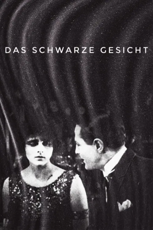 Das schwarze Gesicht poster