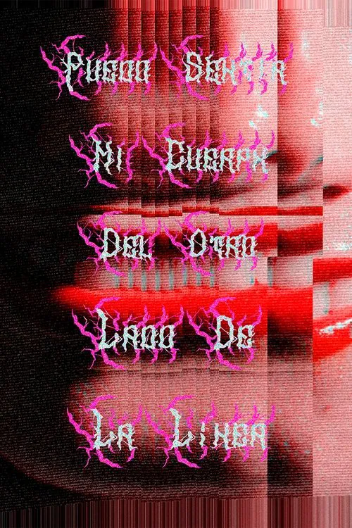 Puedo sentir mi cuerpx del otro lado de la línea poster