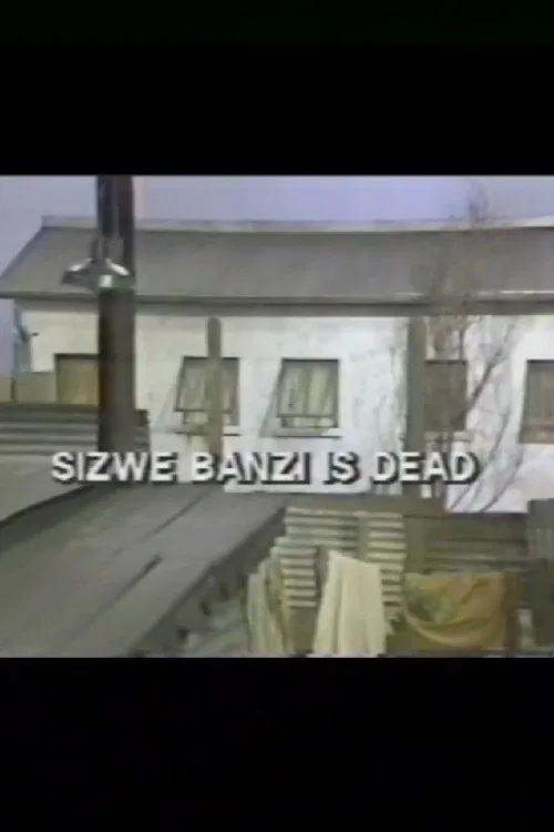 Sizwe Bansi is Dead poster