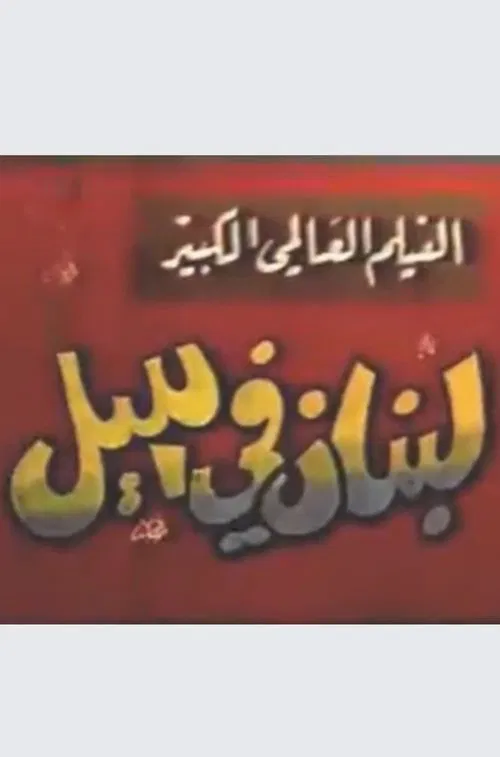 Lebanon at night poster