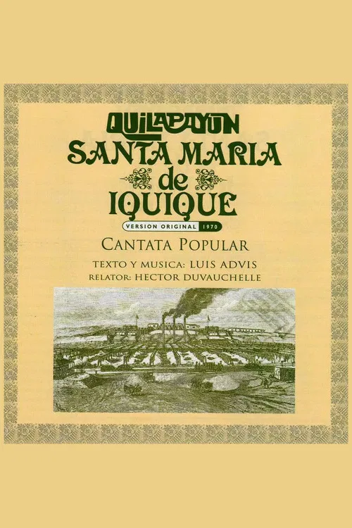 Escuela Santa María de Iquique 1907 poster