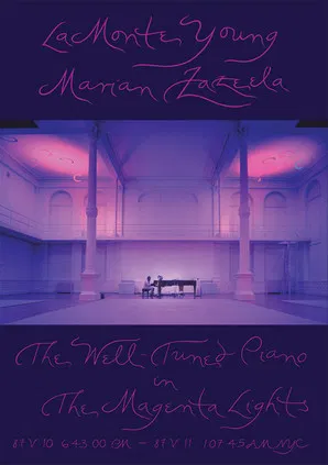 The Well-Tuned Piano in the Magenta Lights poster