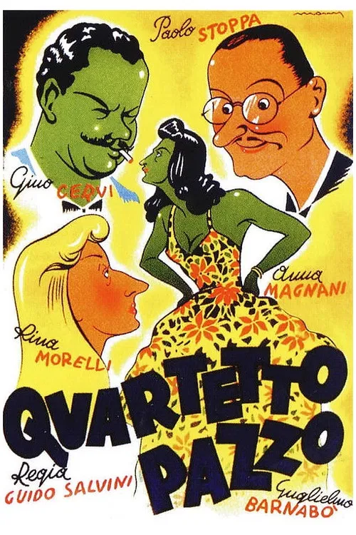 Quartetto pazzo poster