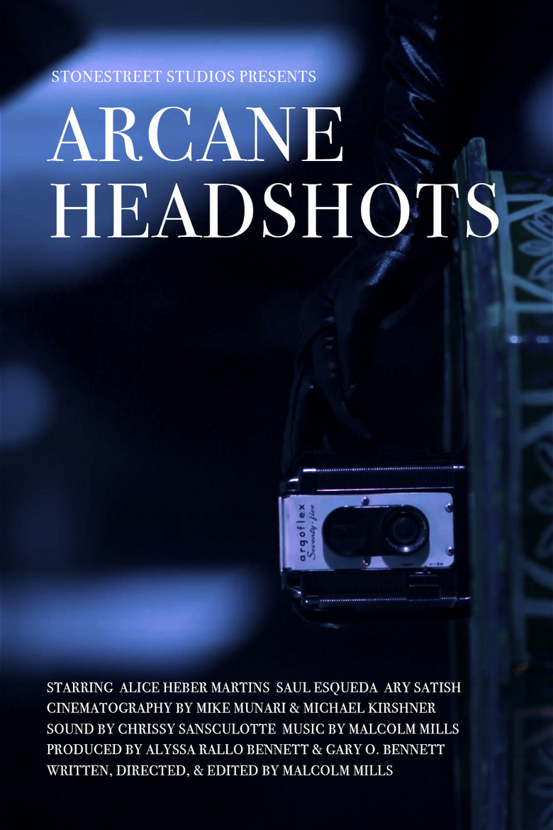 Arcane Headshots poster background