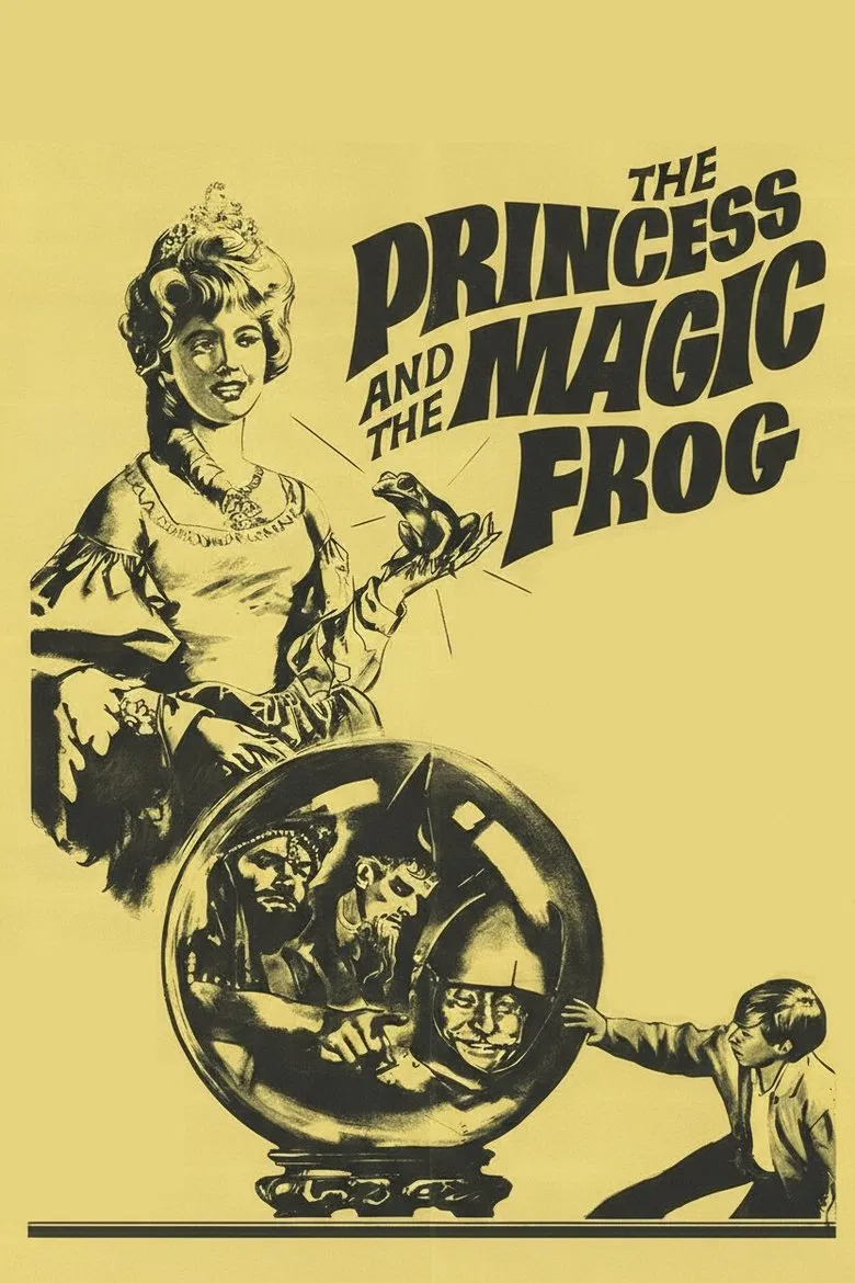 The Princess and the Magic Frog poster background