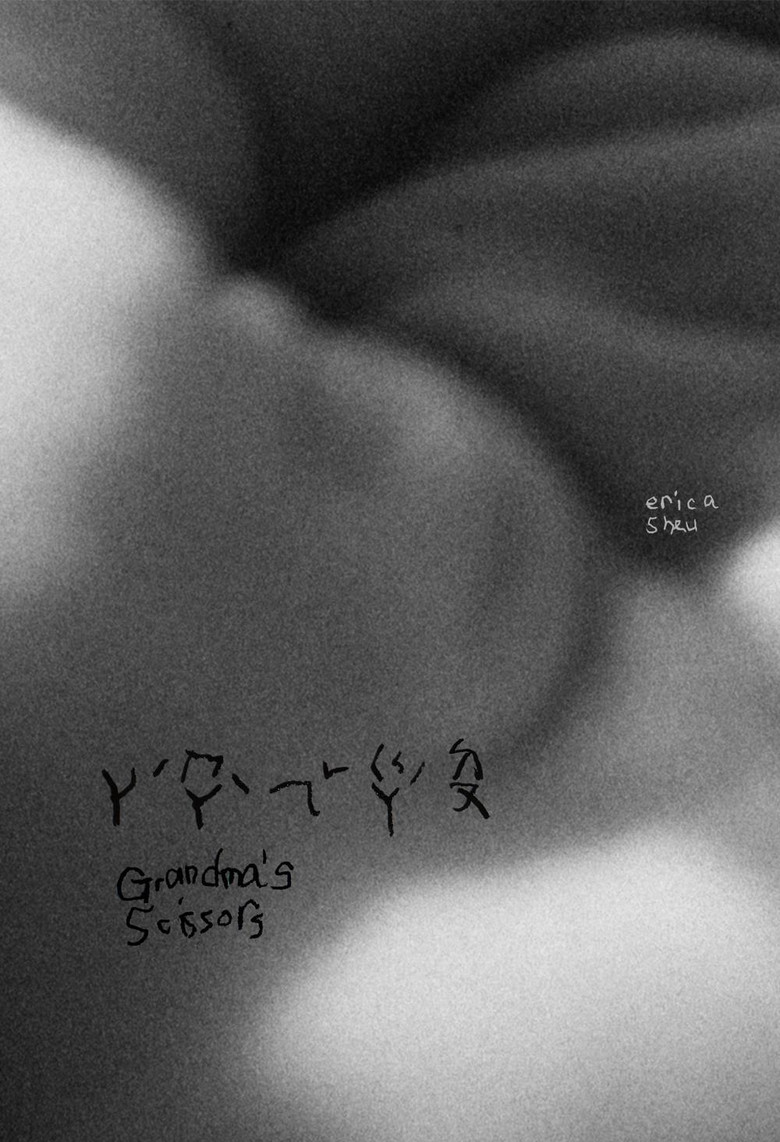 grandma’s scissors poster background