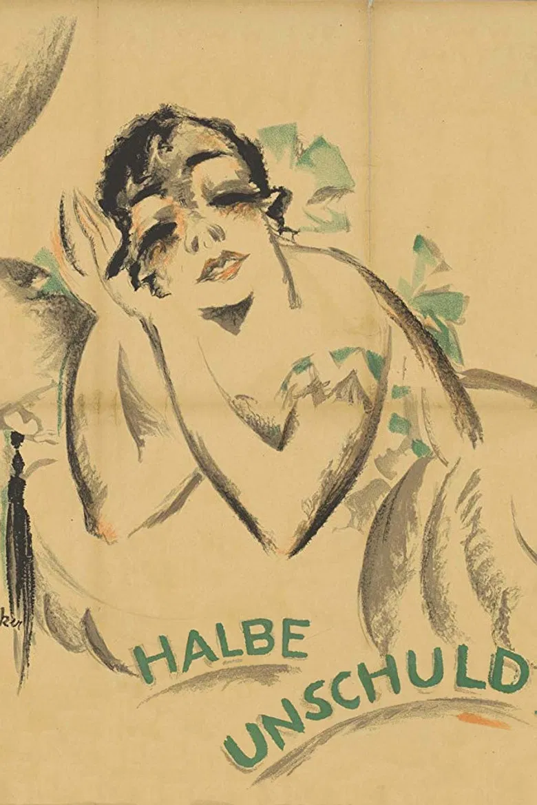 Halbe Unschuld poster background