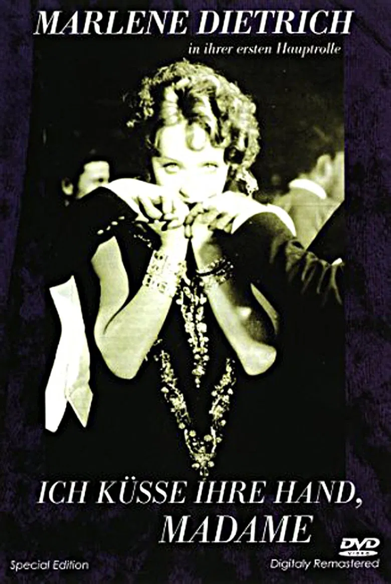 I Kiss Your Hand, Madame poster background